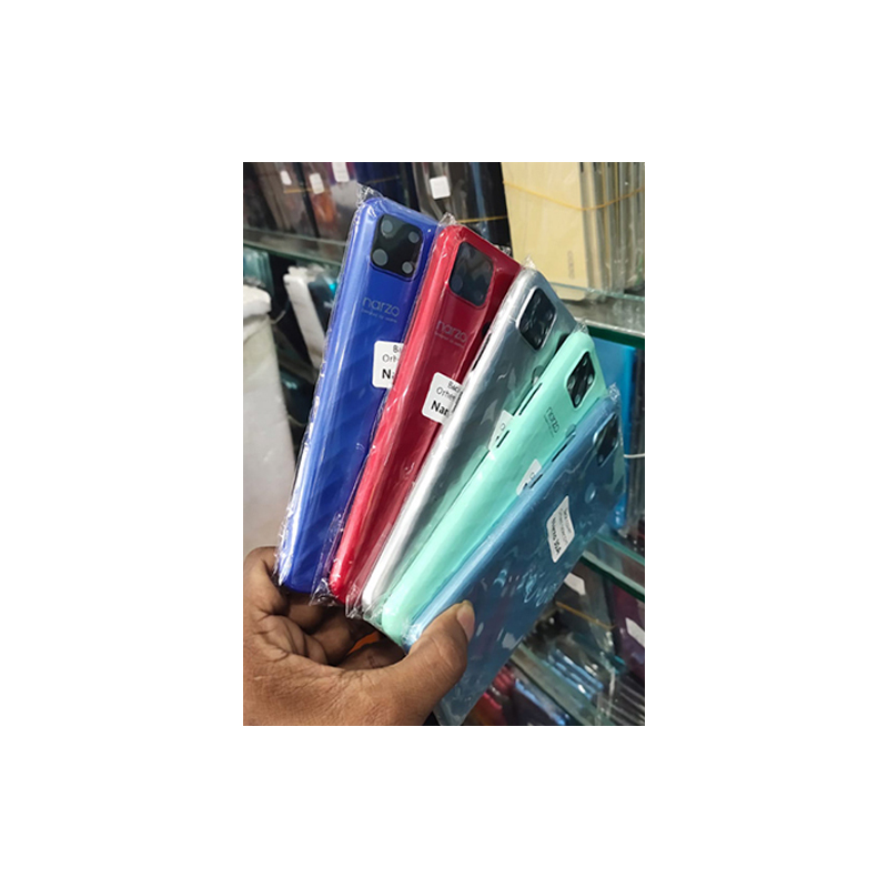 Picture of For Realme Narzo 30A Phone Battery Back Cover Backshell  Battery Rear Case Phone Battery Back Cover Backshell  Battery Rear Case - Phone Back Cover - মোবাইল ফোন - Phone