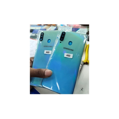 Picture of Replacement Backshell Panel + midel frame for Samsung Galaxy A60 Battery Back Door Back panel