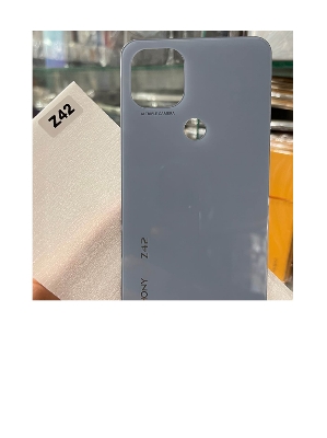 Picture of Replacement Backshell Glass Panel for Symphony Z42 Battery Back Door Housing