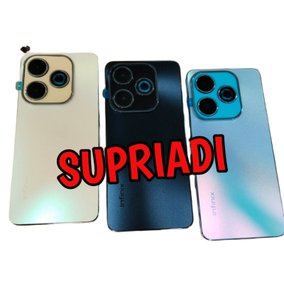 Picture of Housing Kesing Casing Bazel + Backdoor Infinix Hot 40i Back Cover Tutup Belakang Backdoor hot 40i