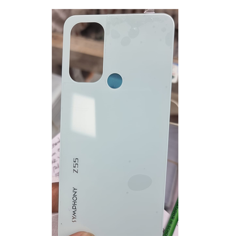 Picture of Replacement Backshell Glass Panel for Symphony Z55 Battery Back Door Housing