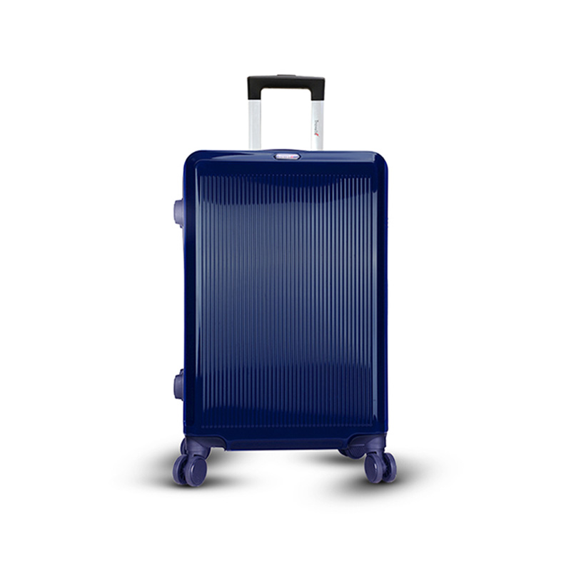 Picture of Travello 28 Inch Royal Zipper Unbreakable Body More Capacity Water Resistant Aluminum Luggage- Trolley Dark Blue