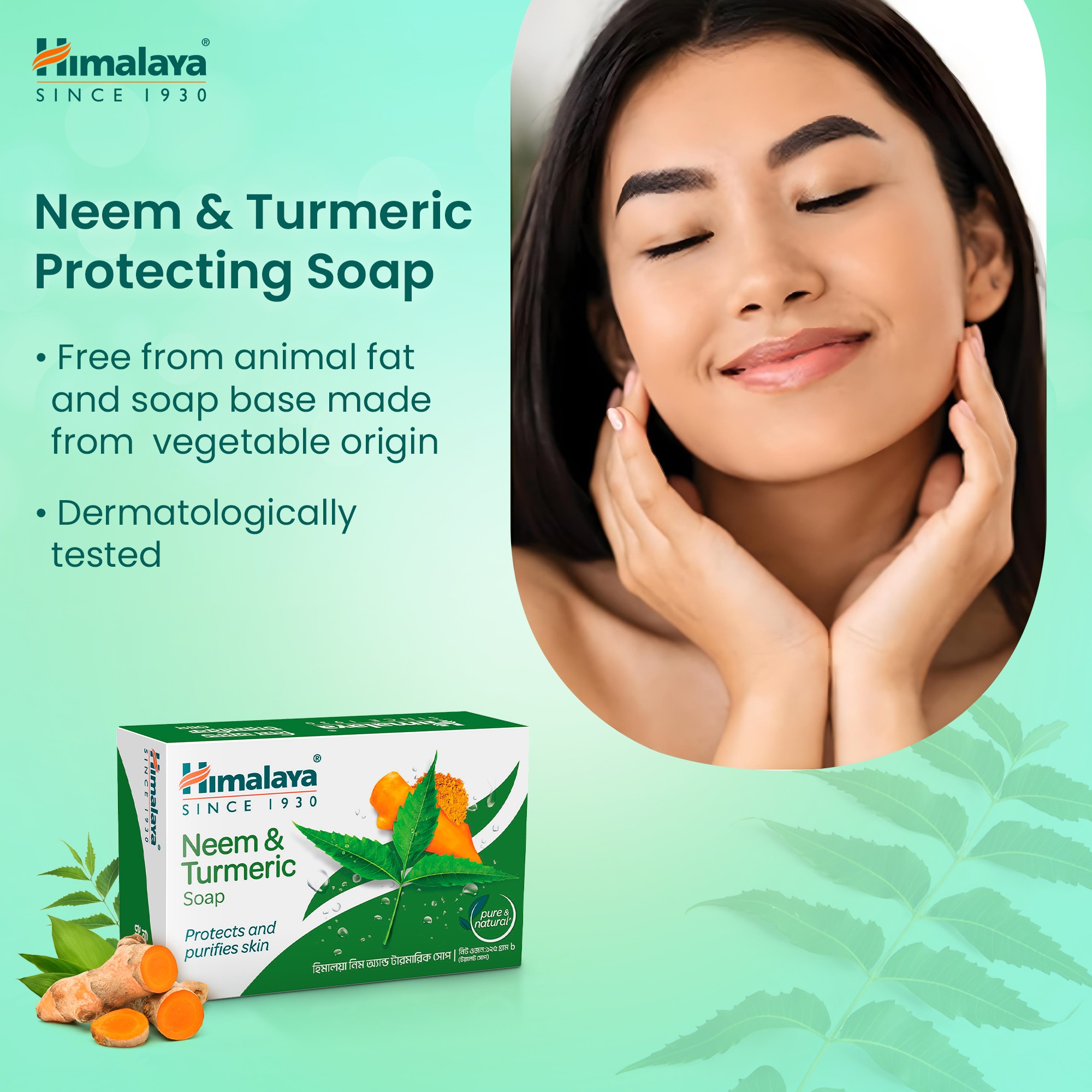 Picture of Himalaya Neem & Turmeric Soap 75 gm