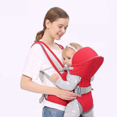 Picture of WillBaby Infant Travel Wrap Sling Baby Carrier Breathable Newborn Holder for Walking Baby Carrier Soft Infant Carrier with Front Walk Backpack Features for 0-12 Months Age Group