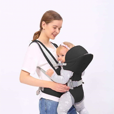 Picture of WillBaby Infant Travel Wrap Sling Baby Carrier Breathable Newborn Holder for Walking Baby Carrier Soft Infant Carrier with Front Walk Backpack Features for 0-12 Months Age Group