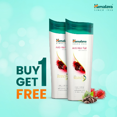 Picture of Himalaya Anti Hair Fall Shampoo - 180 ml (Buy 1 Get 1 Free)