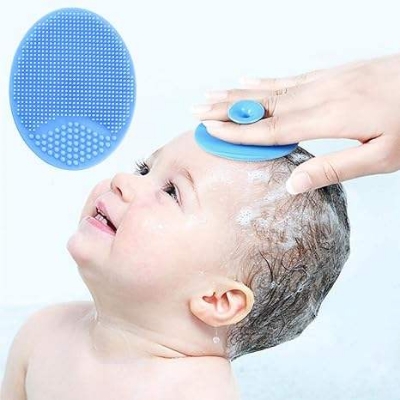 Picture of Applebear Baby Silicone Bath Massage Soft Shampoo Brush
