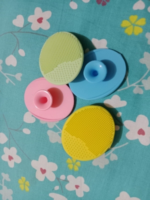 Picture of Applebear Baby Silicone Bath Massage Soft Shampoo Brush
