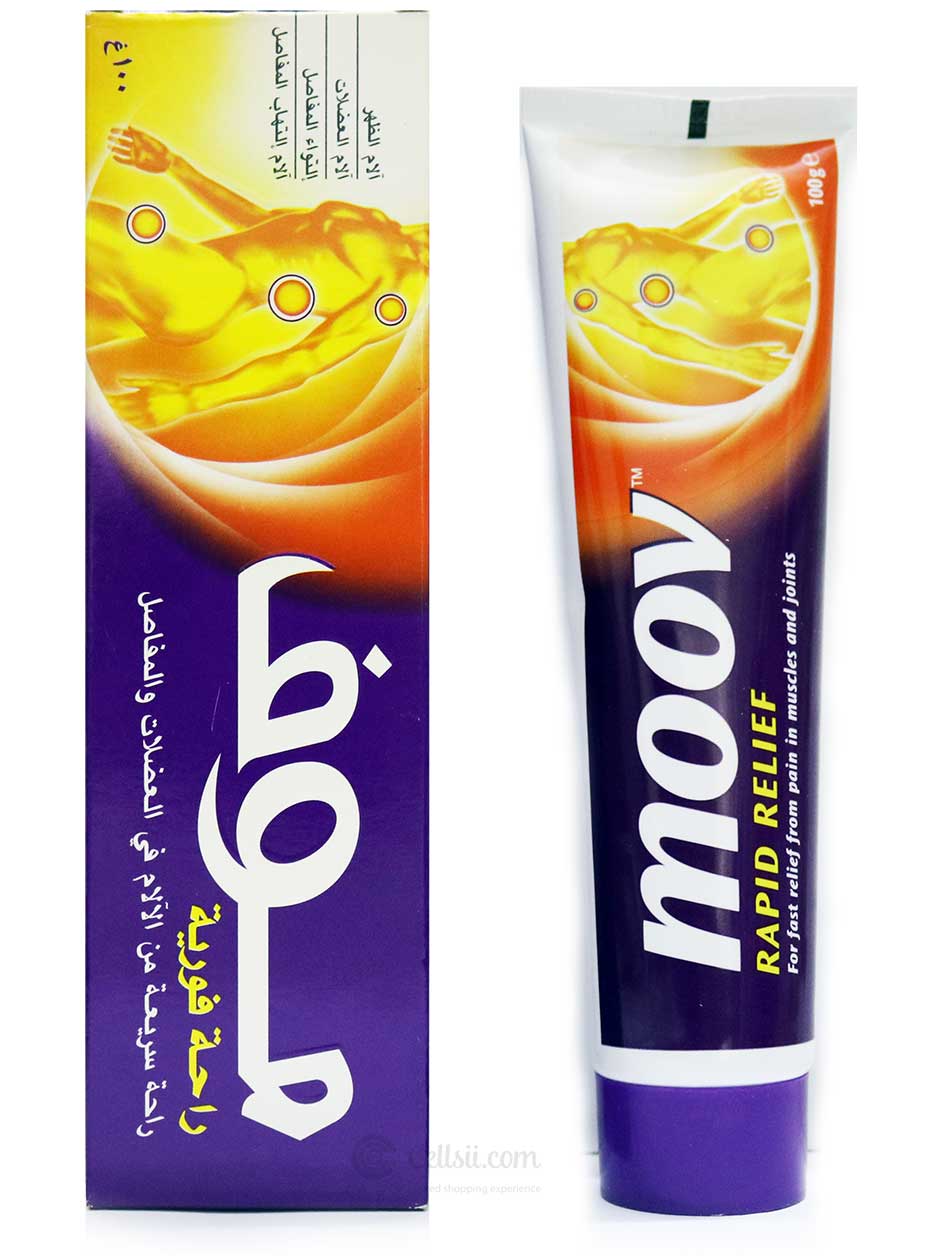 Picture of Moov rapid relief for fast relief from pain in muscles and joints - 100 gm