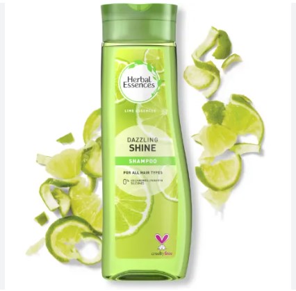 Picture of International product hair care Herbal Essences DAZZLING SHINE shampoo used for male/ female - 400 ml