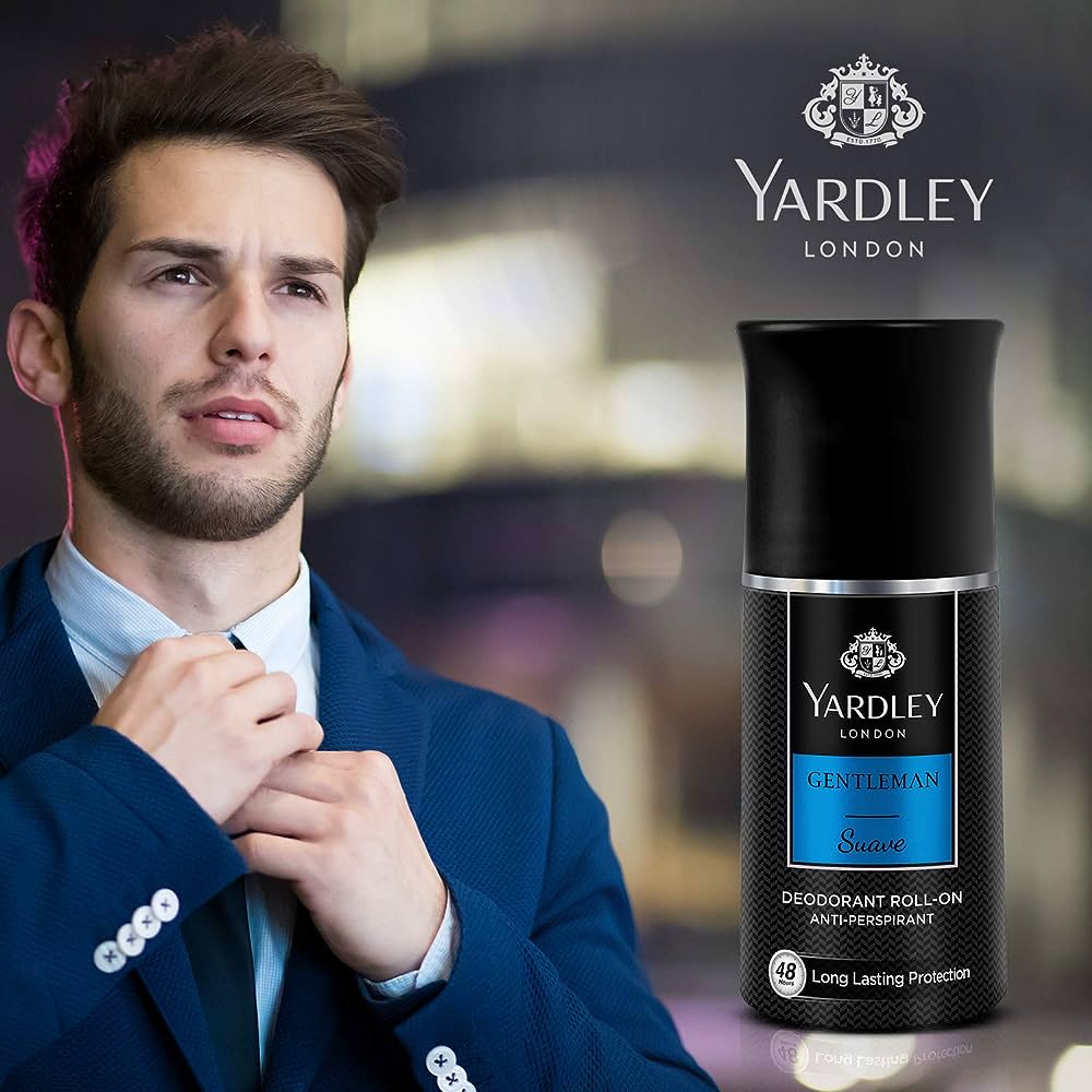 Picture of International UAE product Deodorant Roll on Yardley GENTLEMAN elite used for male - 50 ml