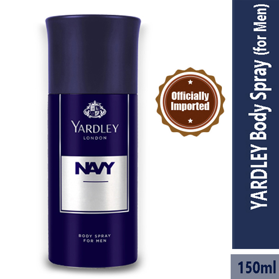 Picture of International UAE product Yardley NAVY men body spray - 150 ml