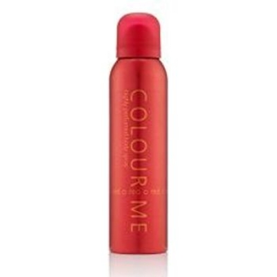 Picture of International UAE product Body Spray Colour Me Red Used for female - 150 ml