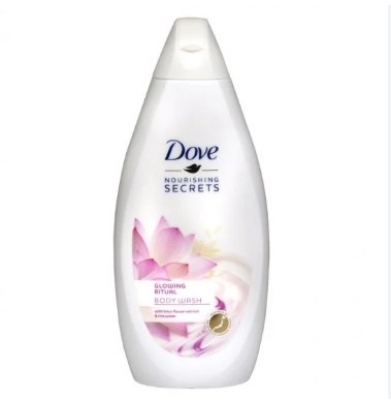 Picture of International NETHERLANDS product Dove GLOWING RITUAL shower gel body wash used for male/ female - 500 ml