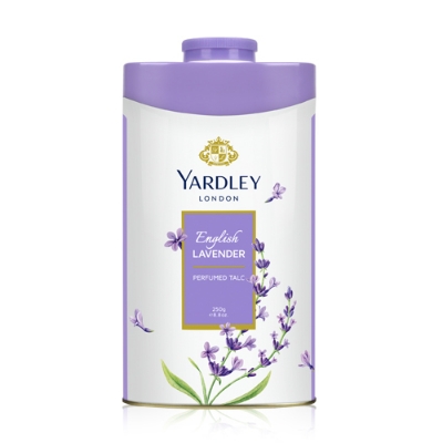 Picture of Yardley English LAVENDER talcum powder used for male/ female/ baby - 250 GM