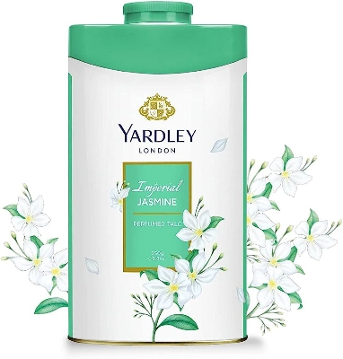Picture of International England product Yardley IMPERIAL JASMINE talcum powder used for male/ female/ baby - 250 GM