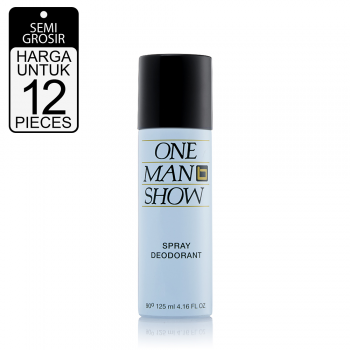 Picture of International France product One Man show body spray silver edition used for male - 200 ml