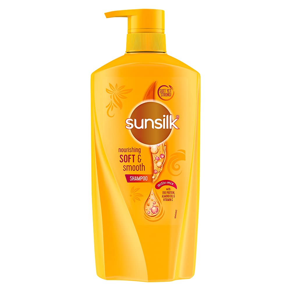 Picture of International Thailand product hair care product Sunsilk shampoo Soft and Smooth used for male/ female - 625 ml