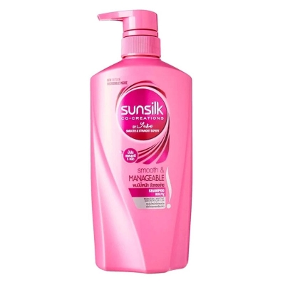 Picture of International Thailand product hair care product Sunsilk shampoo smooth and MANAGEABLE used for male/ female - 625 ml