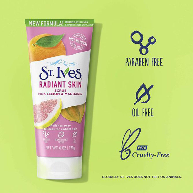 Picture of International USA product ST Ives Radiant Skin face scrub - 170 GM 