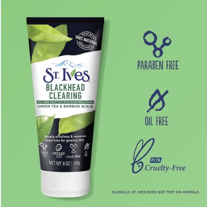 Picture of International USA product ST Ives Blackhead Clearing face scrub - 170 GM 