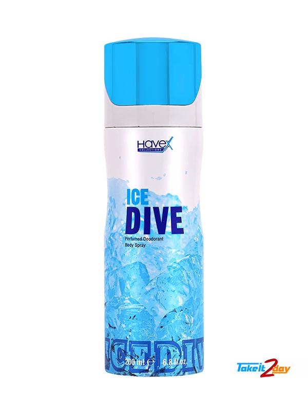 Picture of Havex ICE DIVE Party Scent Body Spray- 200 ml