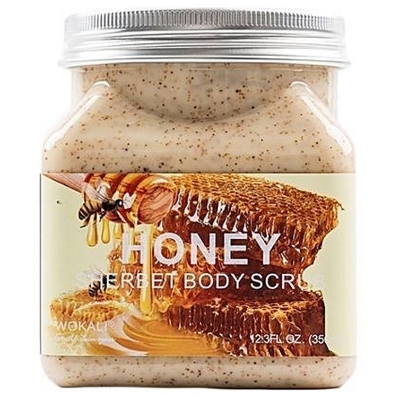 Picture of International Body care product Wokali HONEY body scrub for male female - 350 ml