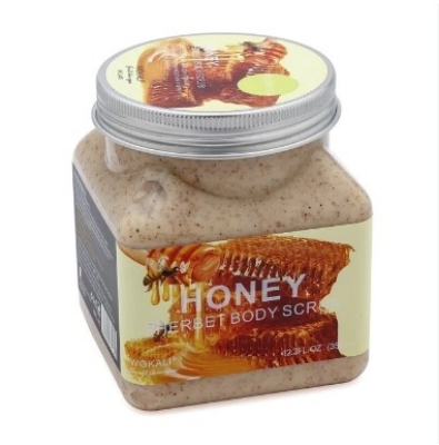 Picture of International Body care product Wokali HONEY body scrub for male female - 350 ml