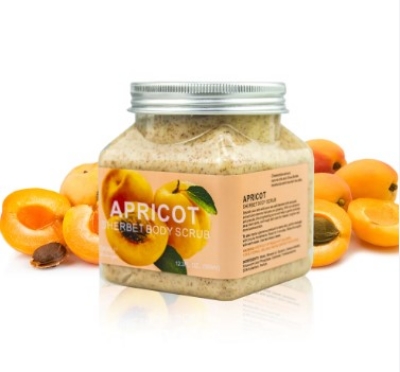 Picture of International Body care product Wokali APRICOT body scrub for male female - 350 ml