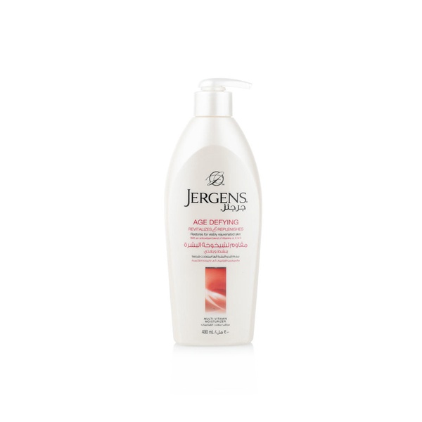 Picture of International UAE product Any season used perfumed jergens Age Defying body lotion - 400 ml