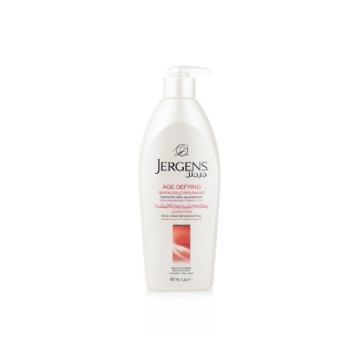 Picture of International UAE product Any season used perfumed jergens Age Defying body lotion - 400 ml