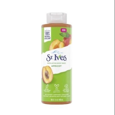 Picture of International USA product ST Ives Apricot Shower gel body wash used for Male/ female - 473 ml