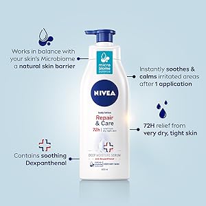 Picture of International Germany Nivea Body Repair & Care Body Lotion for male/ female - 400 ml