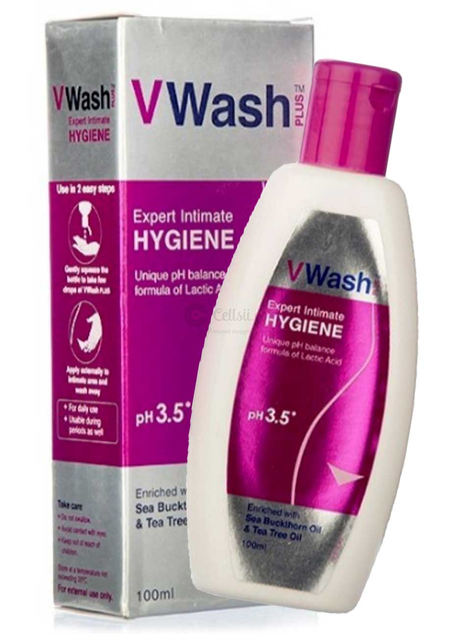 Picture of Indian Products V Wash Plus Intimate Hygiene Liquid Wash 100ml