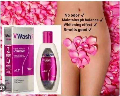 Picture of Indian Products V Wash Plus Intimate Hygiene Liquid Wash 100ml