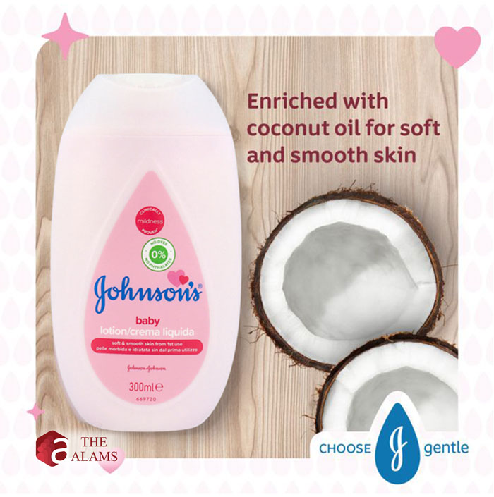 Picture of International European product Skin care Johnsons baby lotion used for baby - 300 ml