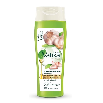Picture of International UAE product Hair care Vatika Shampoo -Spanish & Garlic- used for male/ female - 400 ml