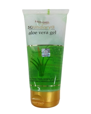 Picture of Indian product Face refreshment Face wash patanjali aloe Vera gel - 150 ml