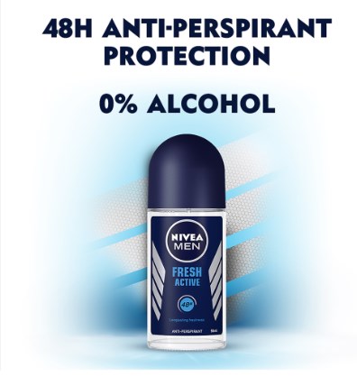 Picture of International Germany product Deodorant Roll on NIVEA MEN Fresh active  - 25 ml