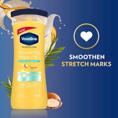 Picture of Any season used International South African Product Vaseline Lotion nourishing organ oil yellow color for male / female - 400 ml