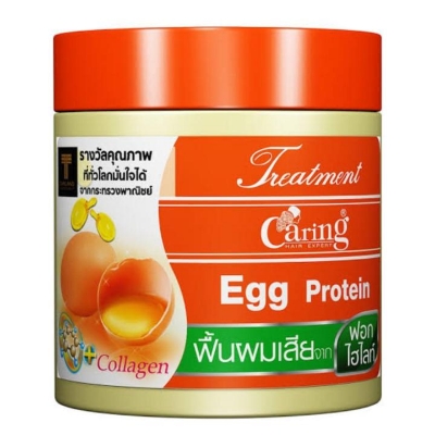 Picture of Thailand product Hair Treatment hair care formula caring Egg protein- 500 gm