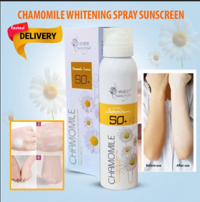 Picture of Korean Products Chamomile Whitening Sunscreen Spray SPF 50++ - 200ml