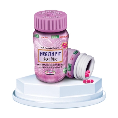 Picture of Ayurvedic Herbal Herbo HEALTH FIT Weight Gain Capsules, 50 Count