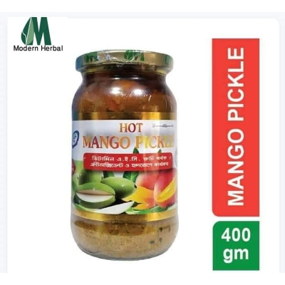 Picture of Mango Pickle 400 gm Amer Acher Modern Herbal