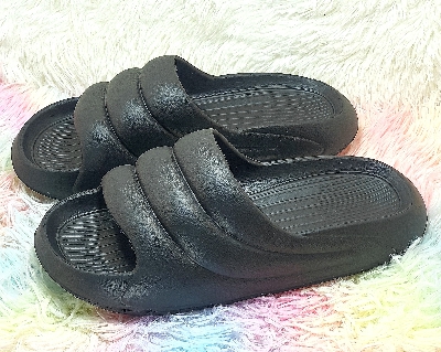 Picture of Mens Quick Drying EVA Open Toe Non-Slip Thick Soft Bottom Flip Flops Slides Slippers