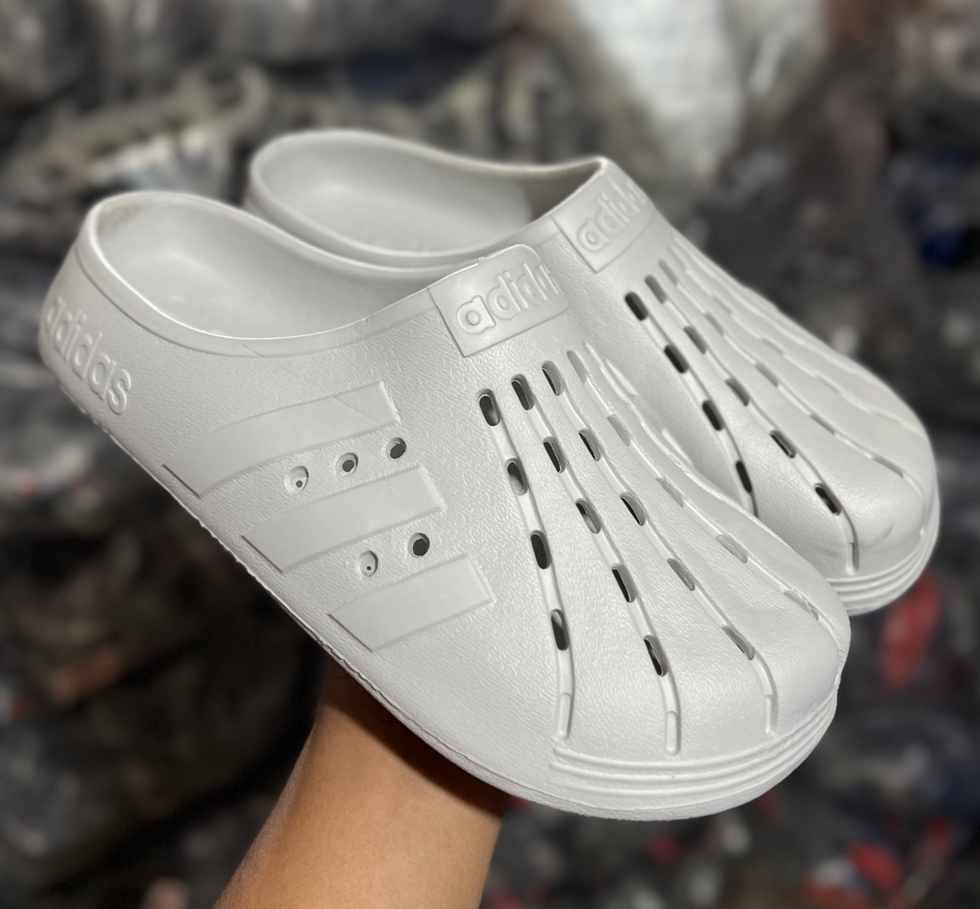 Picture of New Comfortable Adilette Clogs Slip-on Crocs Shoes Sandals for Men