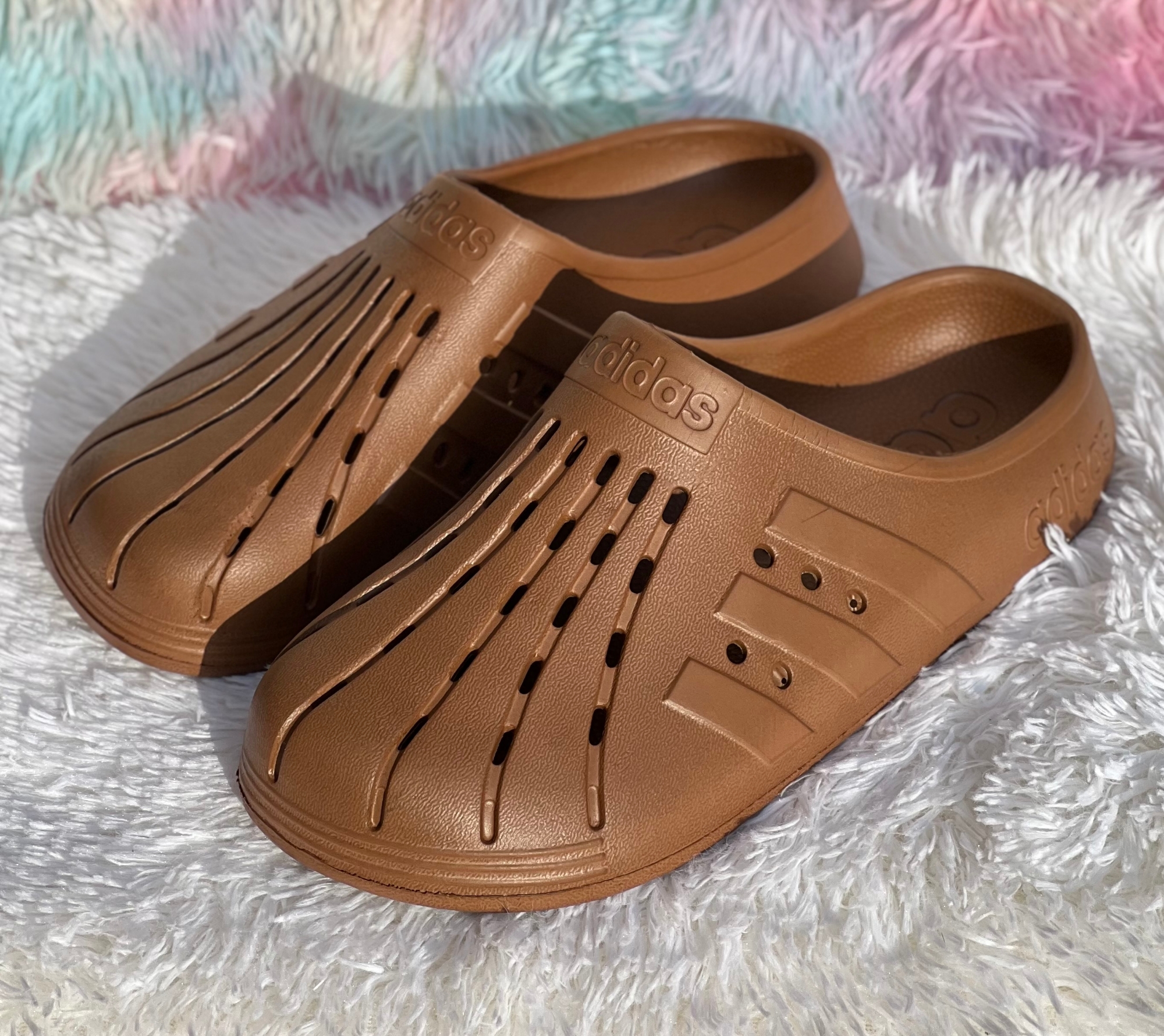 Picture of New Comfortable Adilette Clogs Slip-on Crocs Shoes Sandals for Men