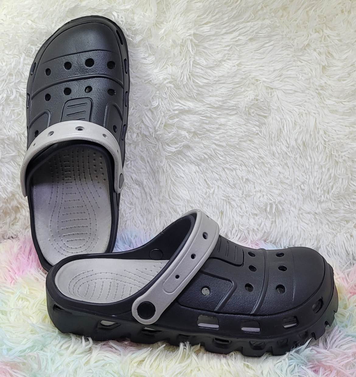 Picture of Trendy Stylish Rubber Sandal Shoes For Men - Sandals For Men