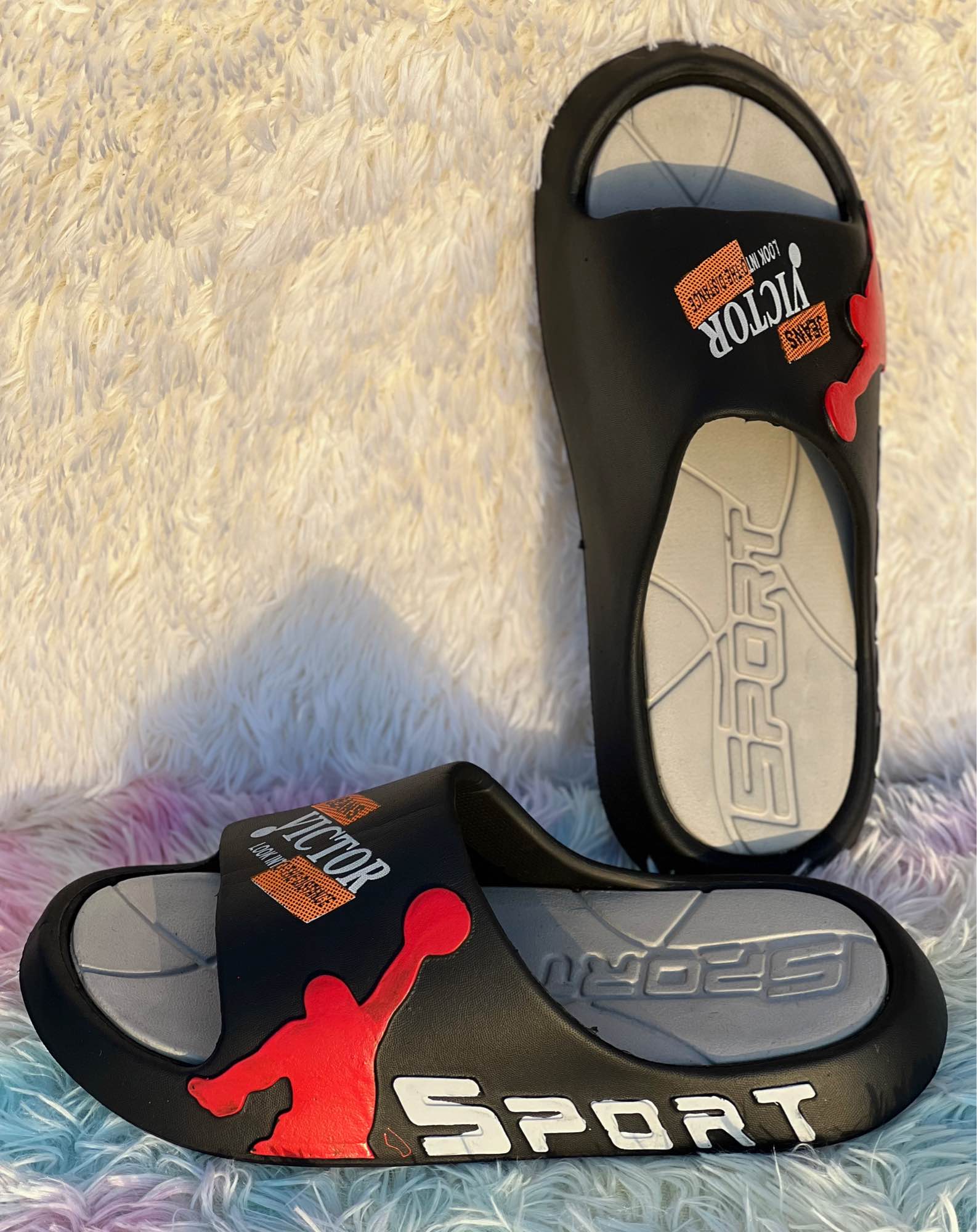 Picture of New Mens Comfortable Fashionable Casual Eva Slippers Slides Sandals