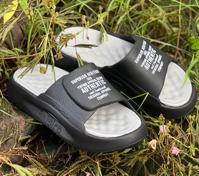 Picture of New Super Soft Comfortable Thick-Sole Double Parted EVA Slides Sandals for Men